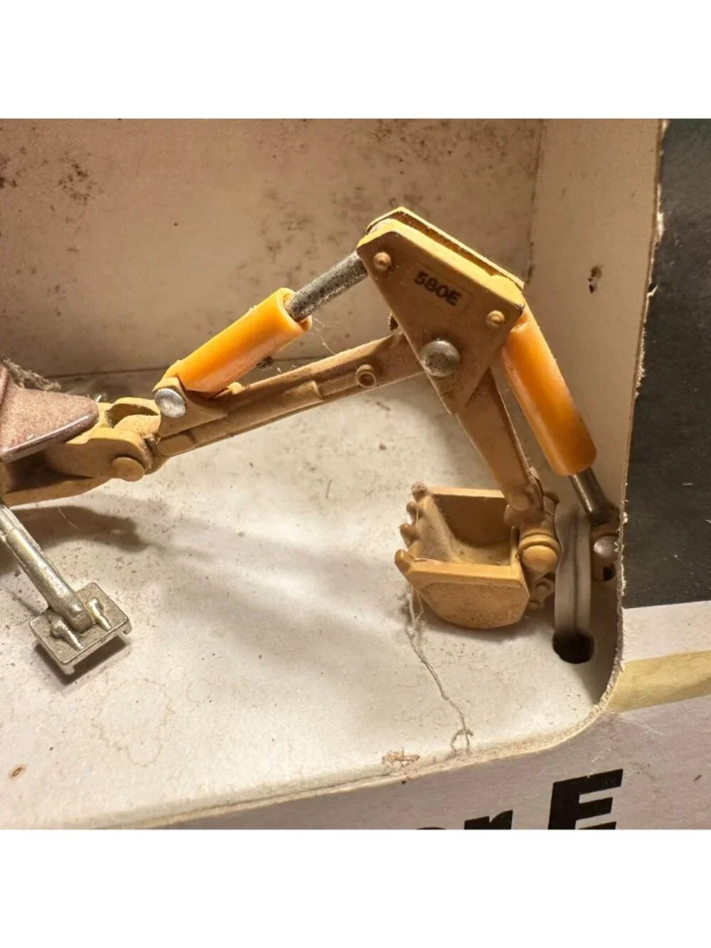 Case 580 Super E Loader Backhoe Die-Cast Model